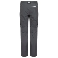 Men's Mountain Zip Off Walking Trousers | Seal Grey Black