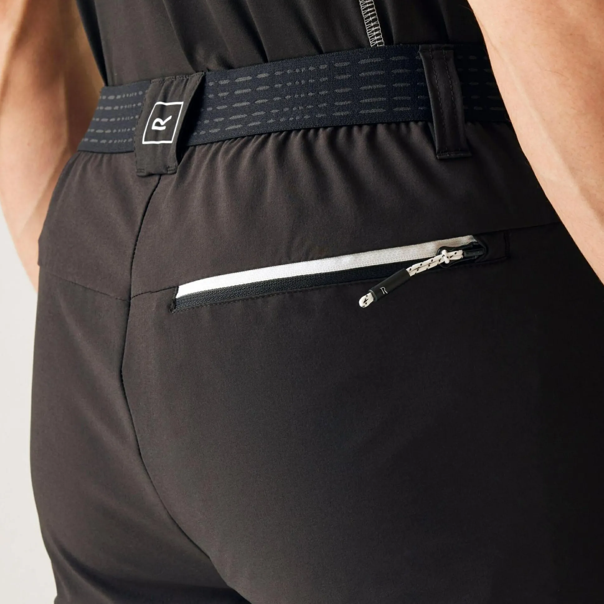 Men's Mountain Zip Off Walking Trousers | Black