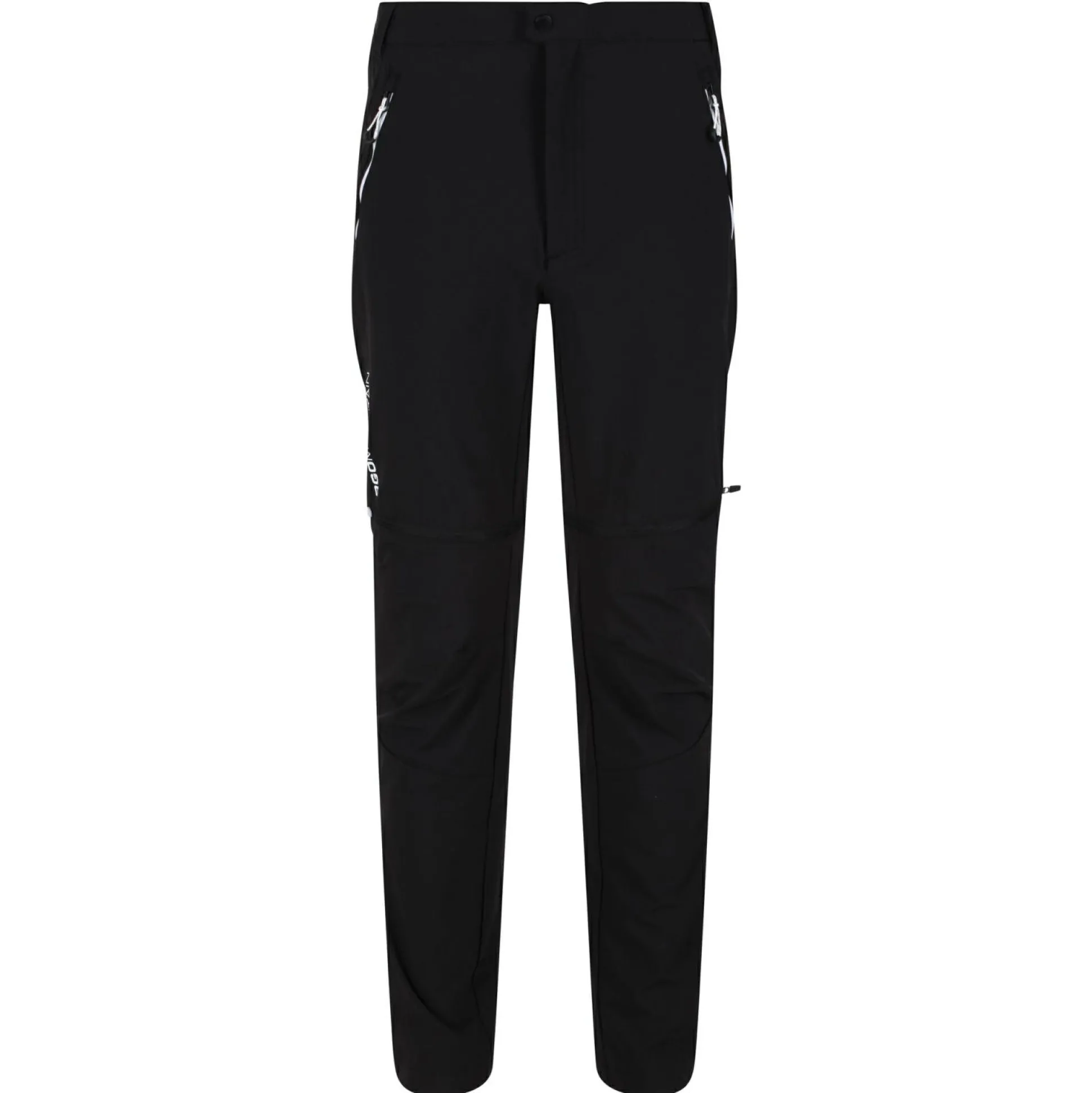Men's Mountain Zip Off Walking Trousers | Black