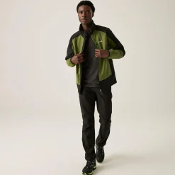 Men's Moutdale Softshell Jacket | Nephrite Green Black