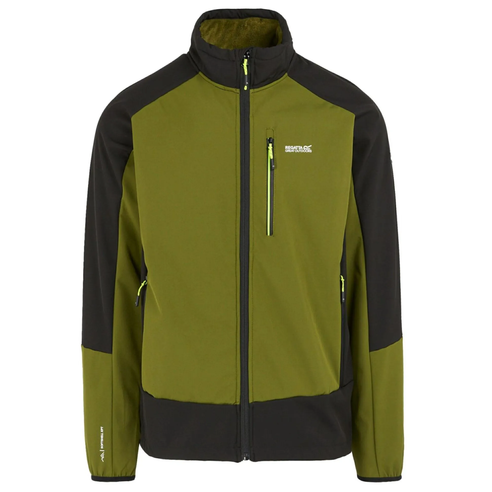 Men's Moutdale Softshell Jacket | Nephrite Green Black