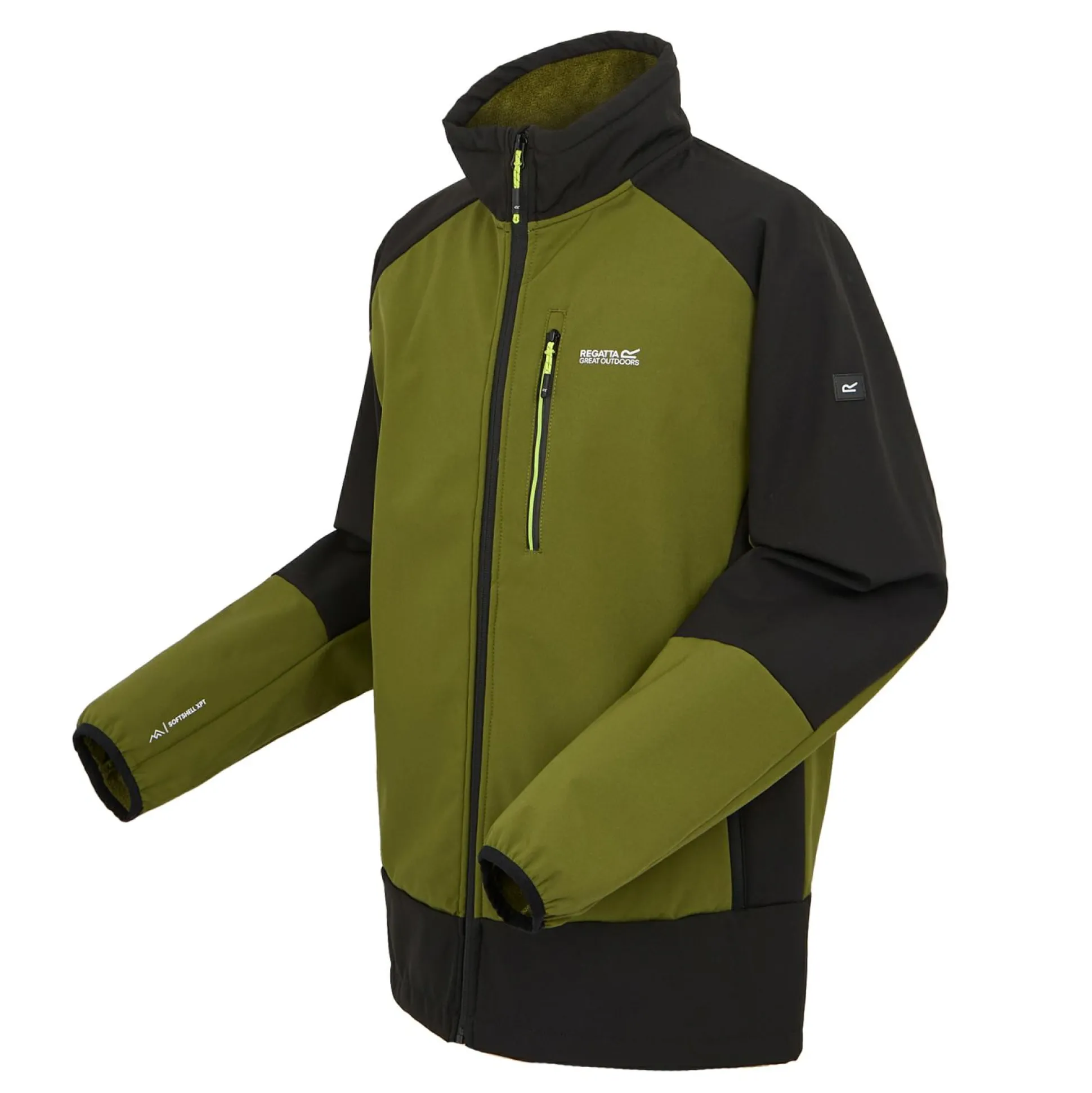 Men's Moutdale Softshell Jacket | Nephrite Green Black