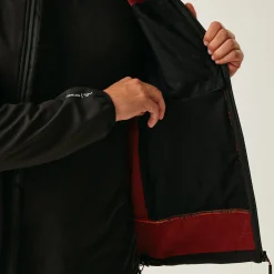 Men's Moutdale Softshell Jacket | Black Red Ochre