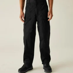 Men's Multi Pocket Action Trousers | Black
