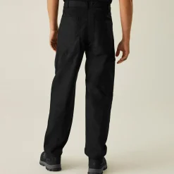 Men's Multi Pocket Action Trousers | Black
