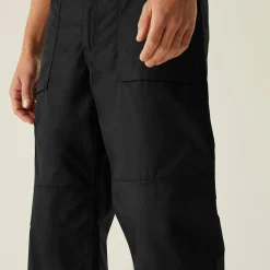 Men's Multi Pocket Action Trousers | Black