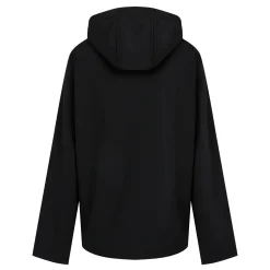 Men's Navigate 2 Layer Hooded Softshell Jacket | Black Classic Red