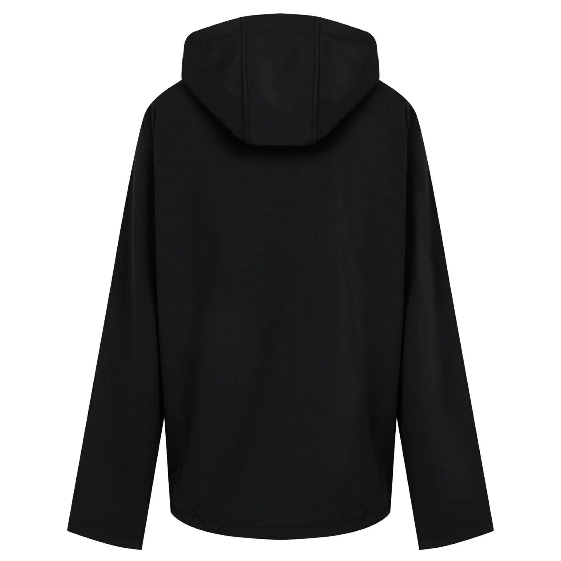 Men's Navigate 2 Layer Hooded Softshell Jacket | Black Classic Red