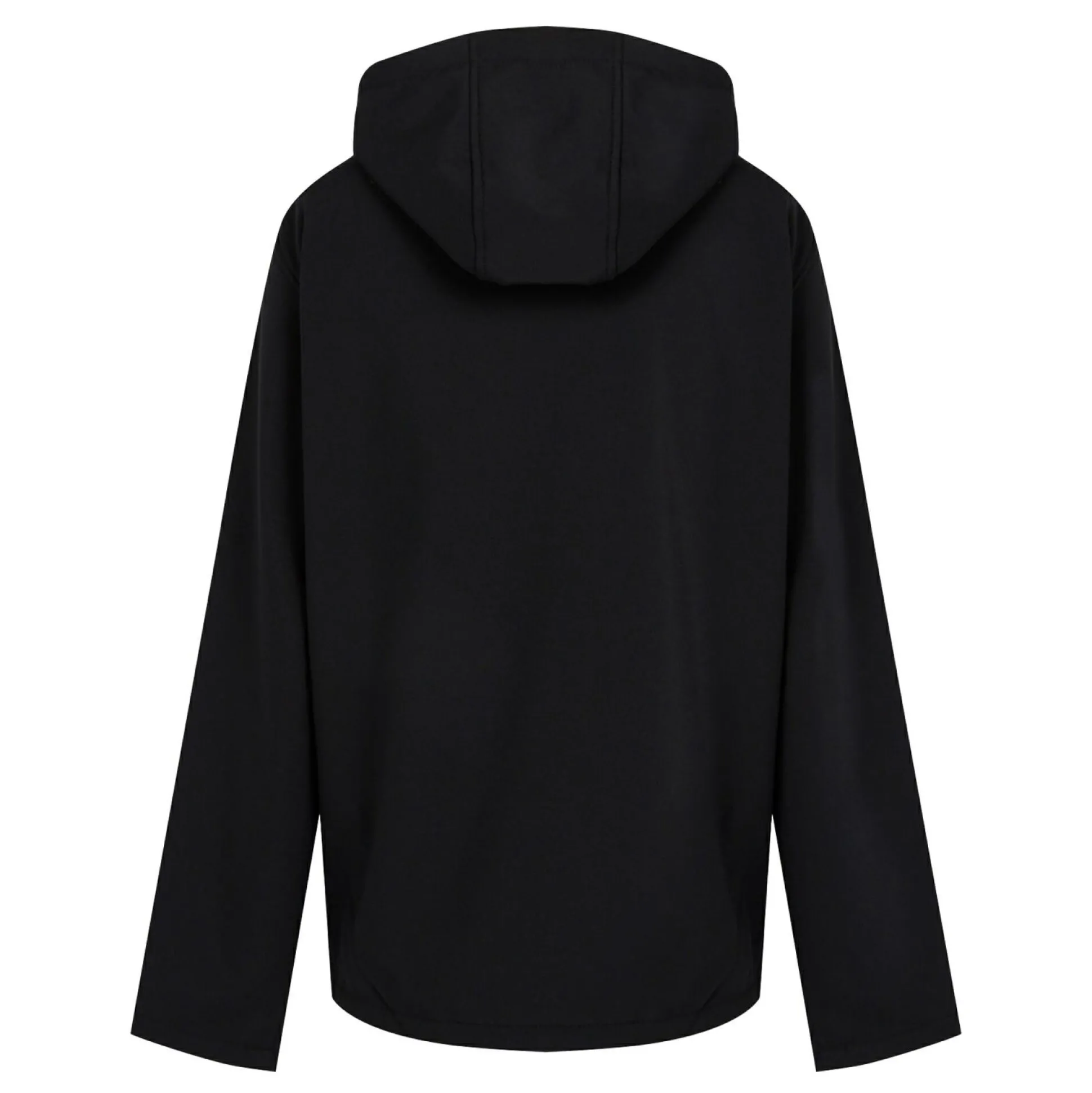 Men's Navigate 2 Layer Hooded Softshell Jacket | Black Lime Green