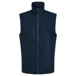 Men's Navigate 2 Layer Softshell Bodywarmer | Navy Seal Grey