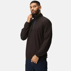 Men's Navigate Half-Zip Fleece | Black New Royal