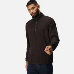 Men's Navigate Half-Zip Fleece | Black Seal Grey