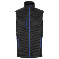 Men's Navigate Hybrid Bodywarmer | Black New Royal