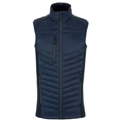 Men's Navigate Hybrid Bodywarmer | Navy Seal Grey
