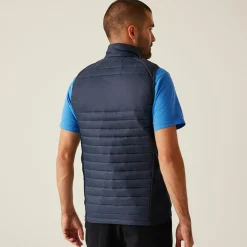 Men's Navigate Hybrid Bodywarmer | Navy French Blue