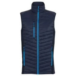 Men's Navigate Hybrid Bodywarmer | Navy French Blue