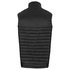 Men's Navigate Hybrid Bodywarmer | Black Orange Pop
