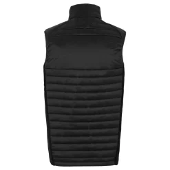 Men's Navigate Hybrid Bodywarmer | Black Lime Green