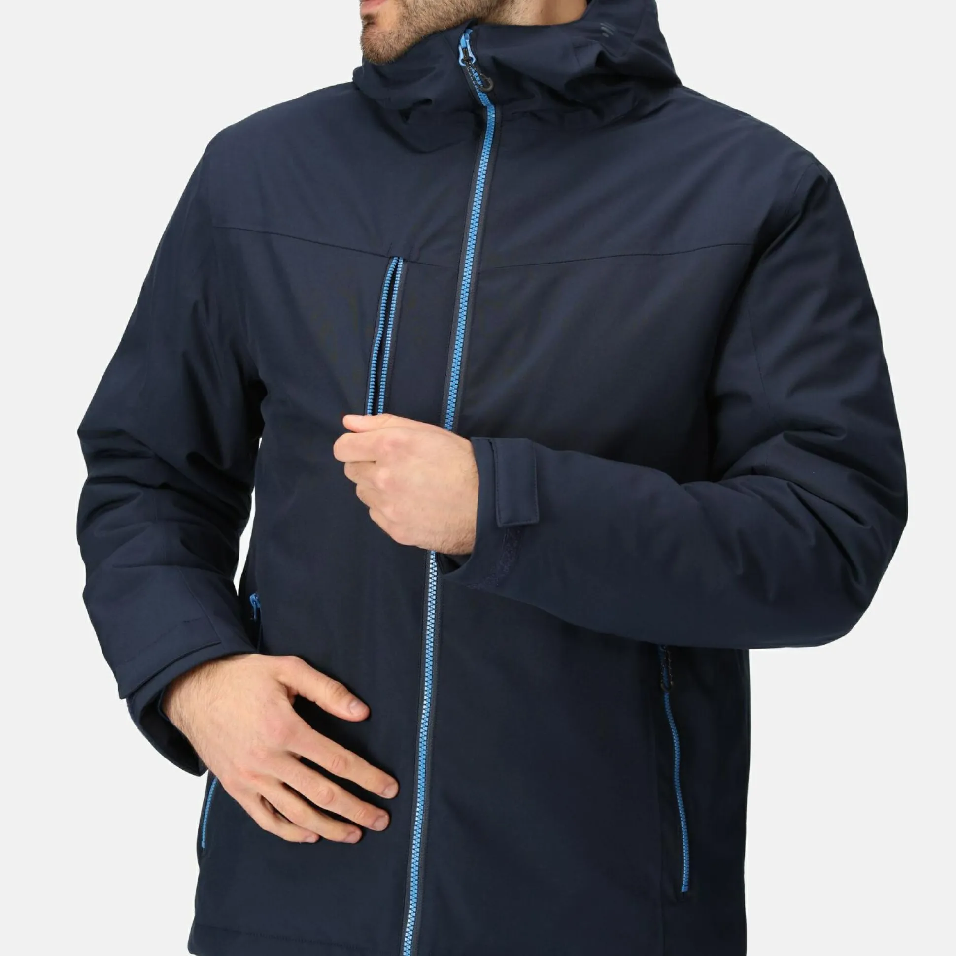 Men's Navigate Insulated Jacket | Navy French Blue
