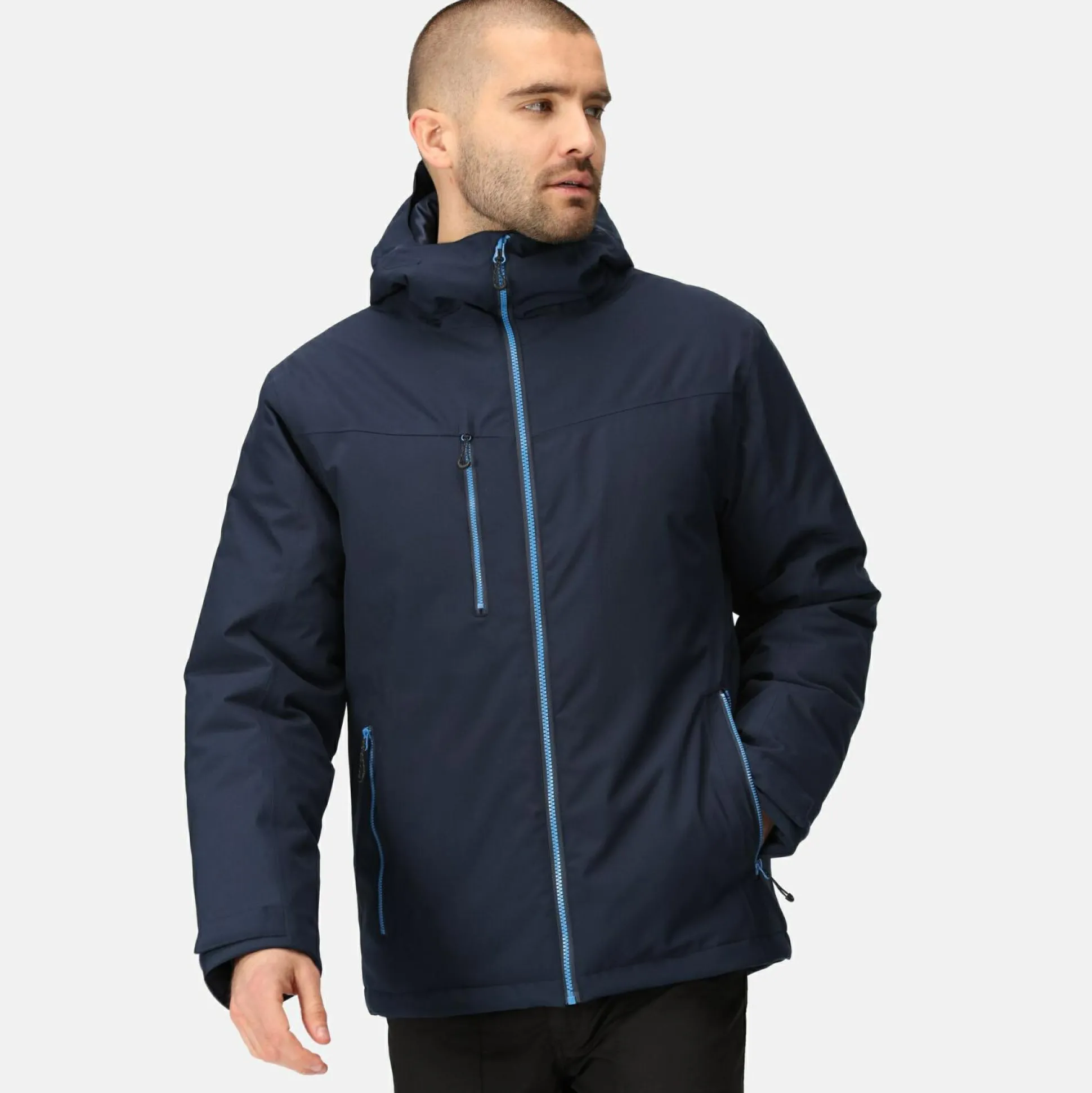 Men's Navigate Insulated Jacket | Navy French Blue