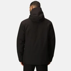 Men's Navigate Insulated Jacket | Black Classic Red