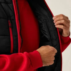 Men's Navigate Thermal Bodywarmer | Black Classic Red