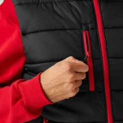 Men's Navigate Thermal Bodywarmer | Black Classic Red