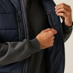 Men's Navigate Thermal Bodywarmer | Navy Seal Grey