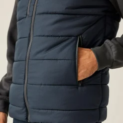 Men's Navigate Thermal Bodywarmer | Navy Seal Grey