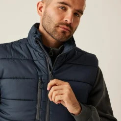 Men's Navigate Thermal Bodywarmer | Navy Seal Grey