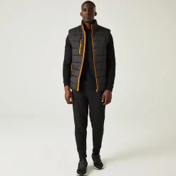 Men's Navigate Thermal Bodywarmer | Black Orange Pop