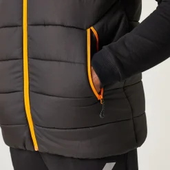 Men's Navigate Thermal Bodywarmer | Black Orange Pop