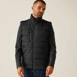 Men's Navigate Thermal Bodywarmer | Black Seal Grey