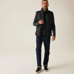 Men's Navigate Thermal Bodywarmer | Black Seal Grey