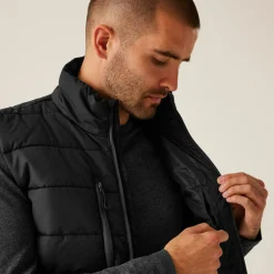 Men's Navigate Thermal Bodywarmer | Black Seal Grey