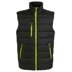 Men's Navigate Thermal Bodywarmer | Black Lime Green