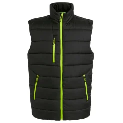 Men's Navigate Thermal Bodywarmer | Black Lime Green