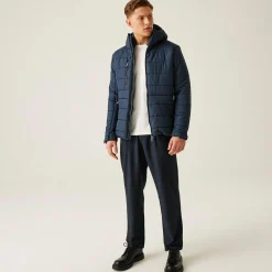 Men's Navigate Thermal Jacket | Navy Seal Grey
