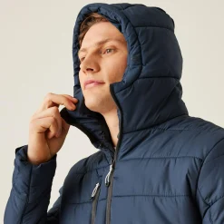 Men's Navigate Thermal Jacket | Navy Seal Grey
