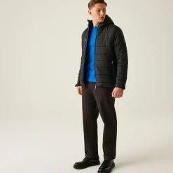 Men's Navigate Thermal Jacket | Black New Royal