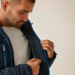 Men's Navigate Thermal Jacket | Navy French Blue