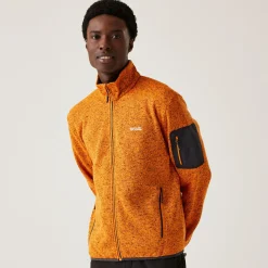 Men's Newhill Full Zip Fleece | Orange Pepper