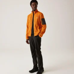 Men's Newhill Full Zip Fleece | Orange Pepper
