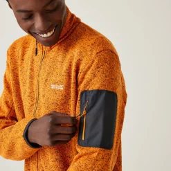 Men's Newhill Full Zip Fleece | Orange Pepper