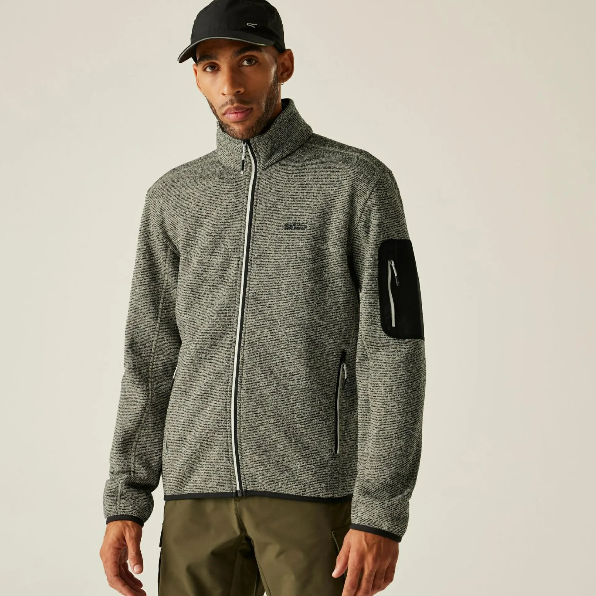 Men's Newhill Full Zip Fleece | Grey
