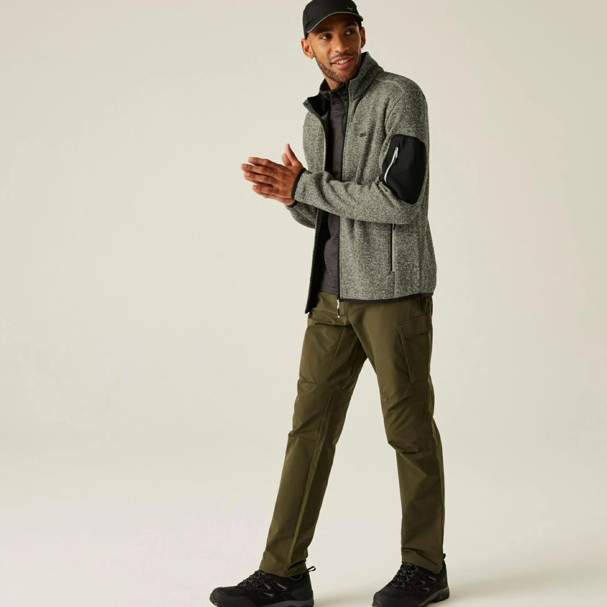 Men's Newhill Full Zip Fleece | Grey