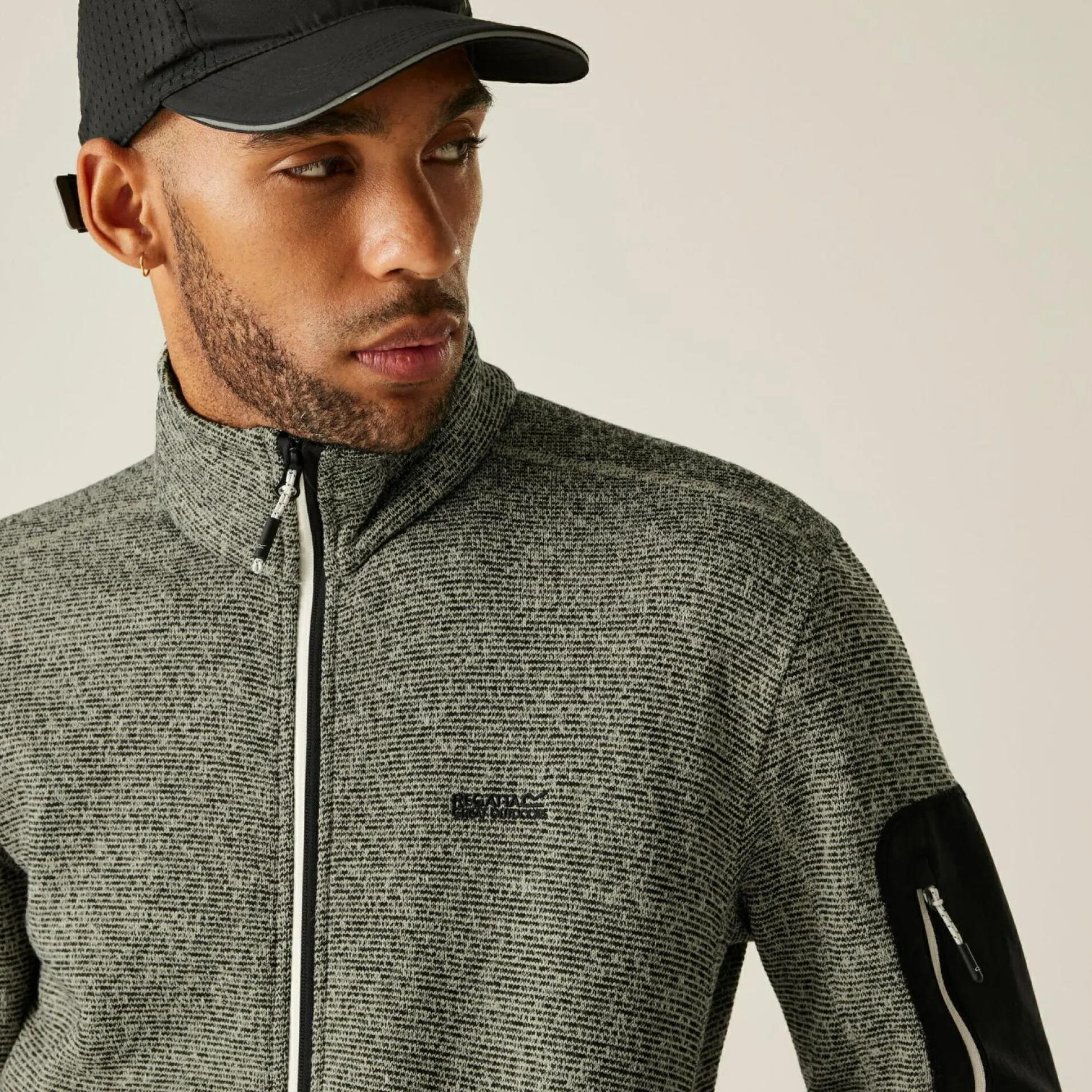 Men's Newhill Full Zip Fleece | Grey