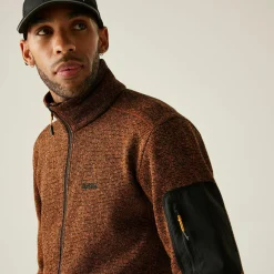 Men's Newhill Full Zip Fleece | Brown