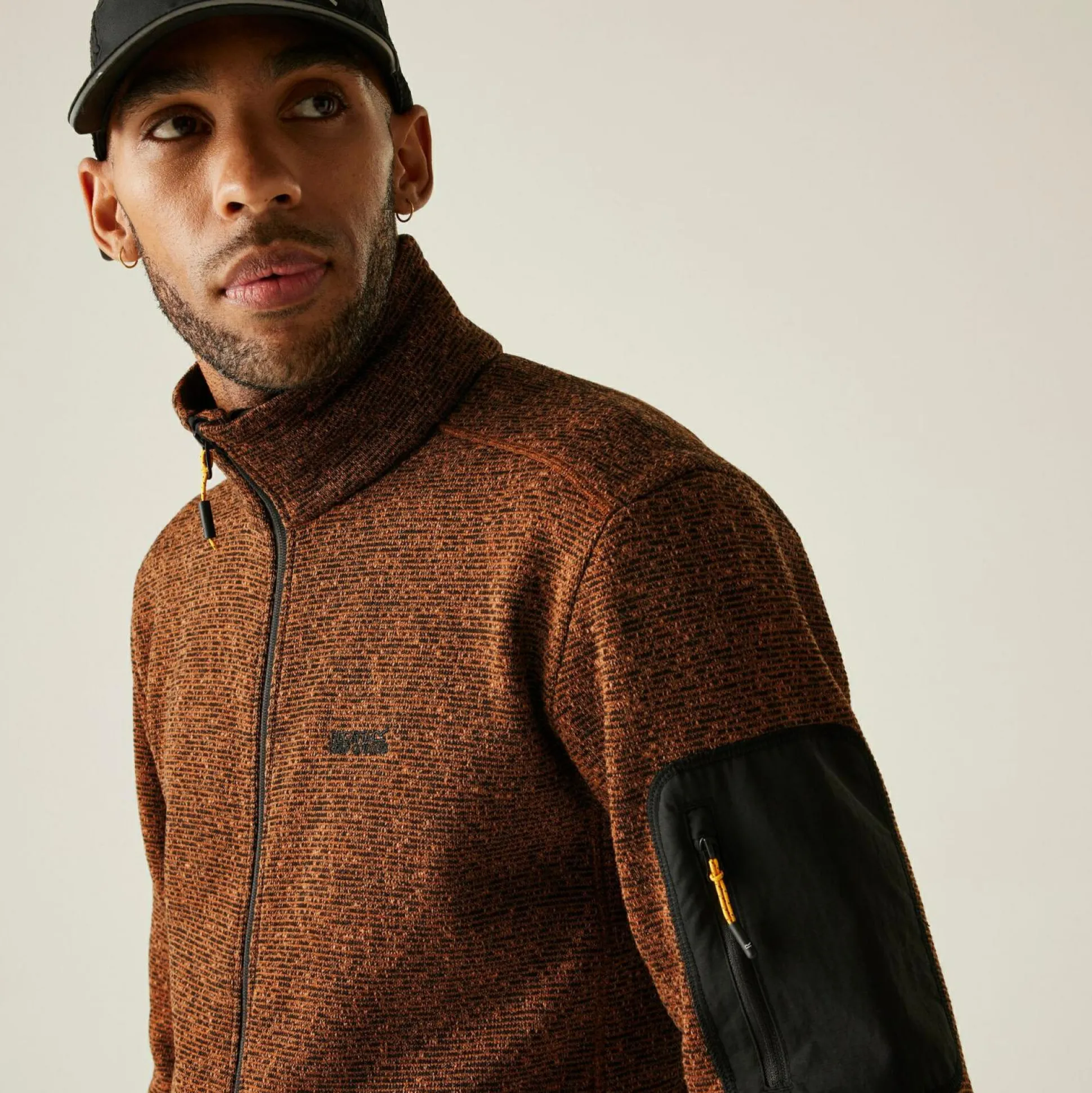 Men's Newhill Full Zip Fleece | Brown