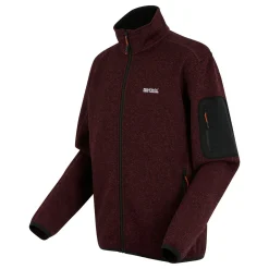 Men's Newhill Full Zip Fleece | Dark Maroon